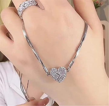 Heart Shaped Magnetic Necklace