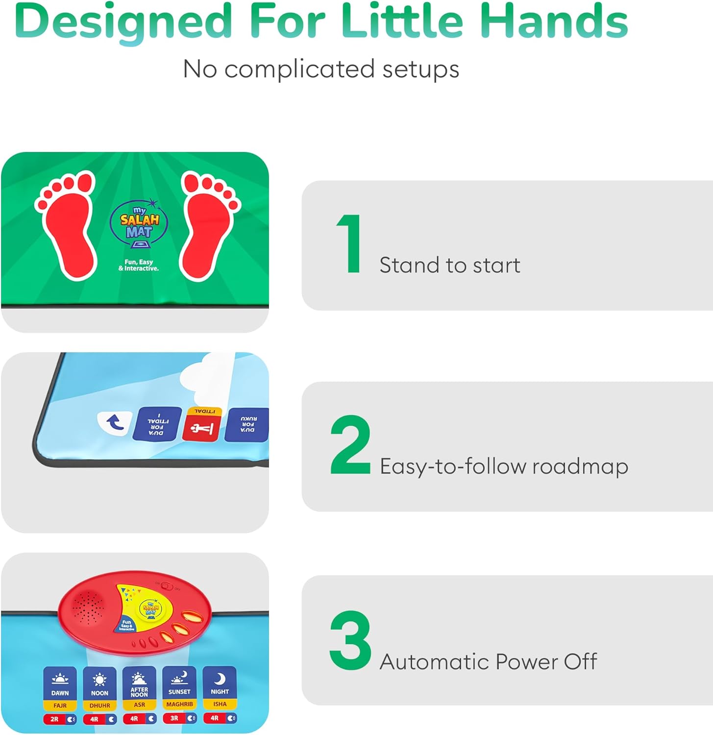 My Salah Mat – Kids Prayer Mat