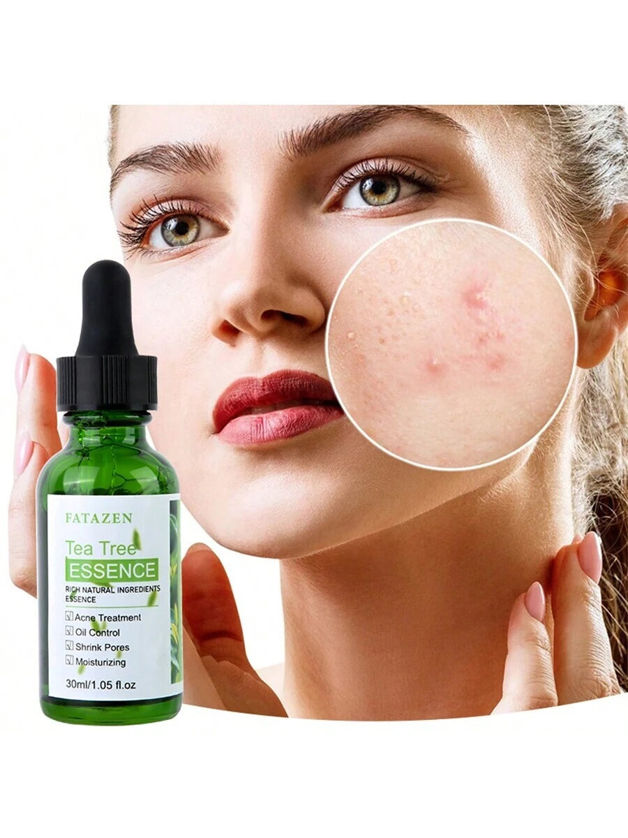 FATAZEN Organic Tea Tree Serum 30ml Natural Herbal Facial Care