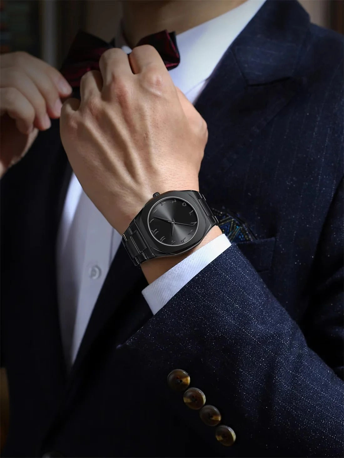 Arabic Black Aura Watch