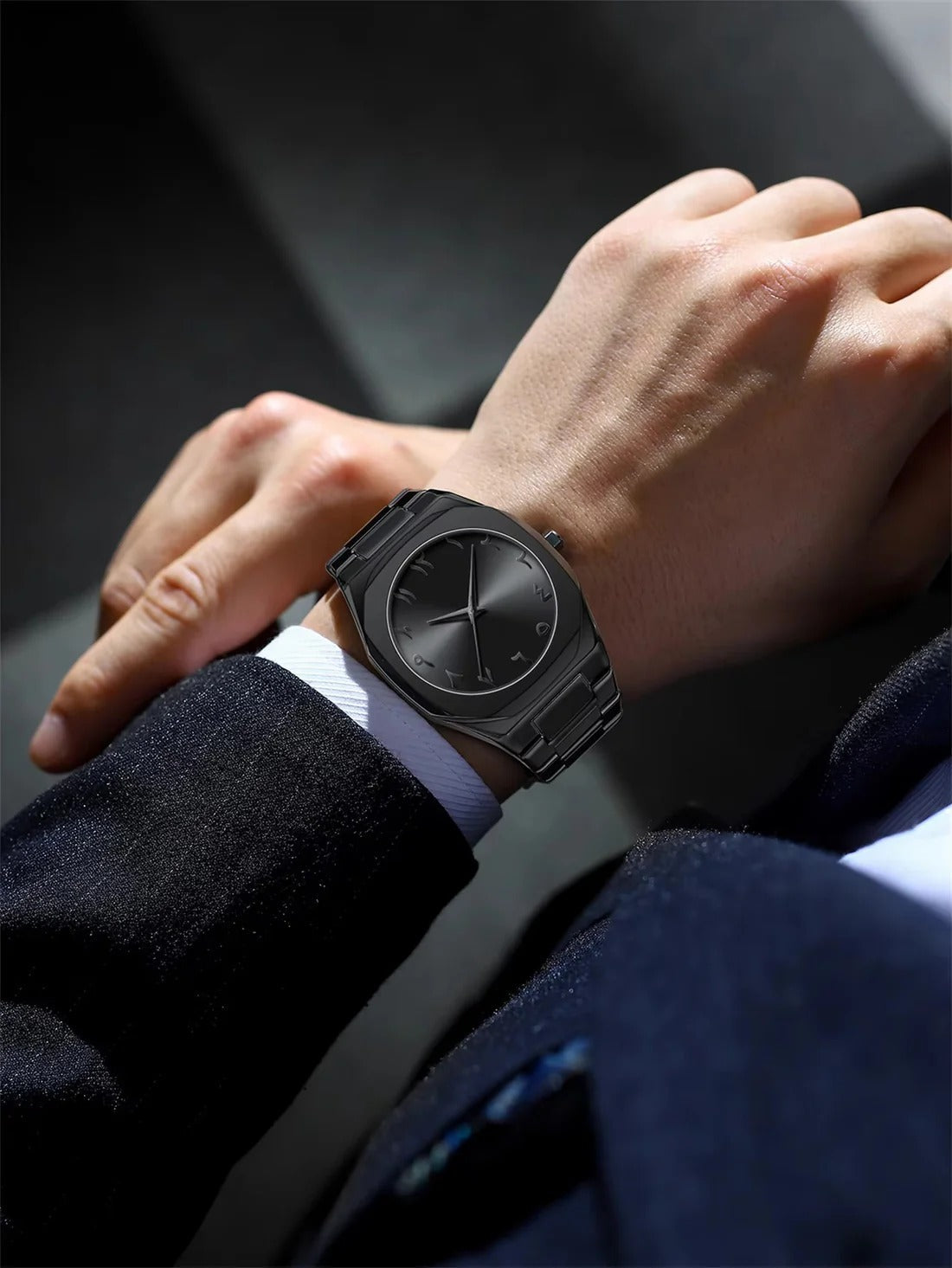 Arabic Black Aura Watch