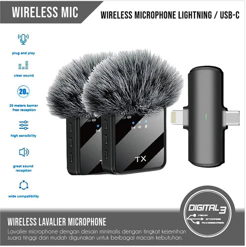 KSA DROP Wireless Lavalier Microphone
